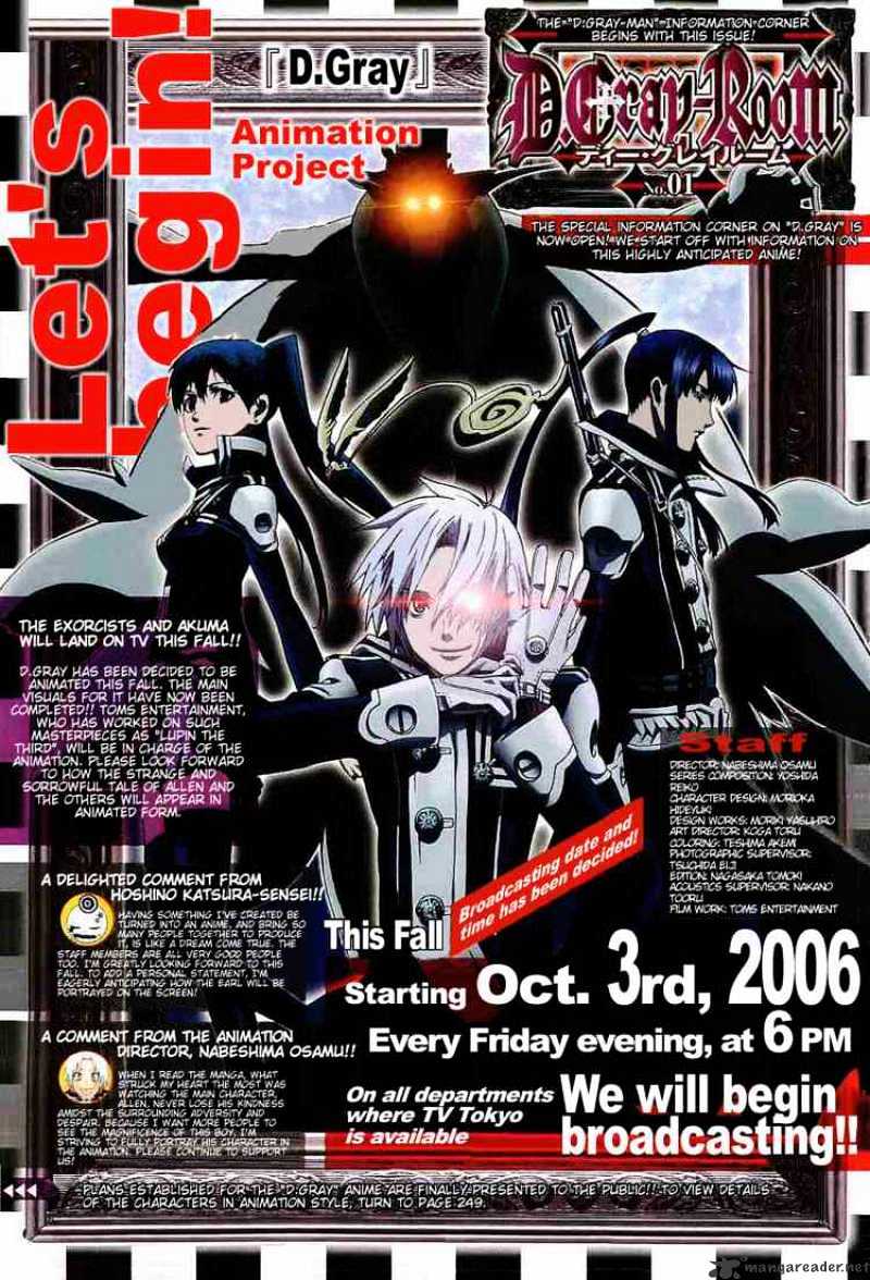 Read D.Gray-man Manga Online