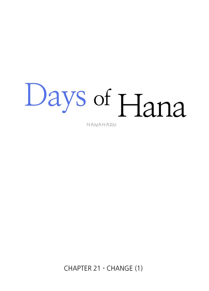 Read Days of Hana Manga Online