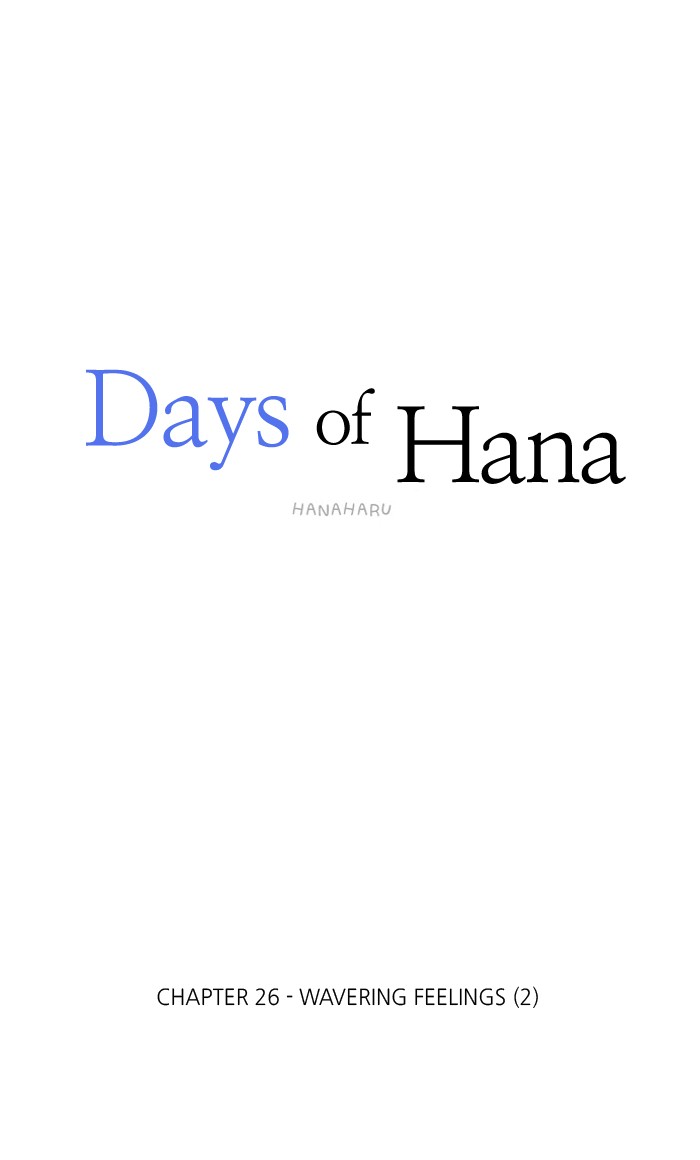 Read Days of Hana Manga Online