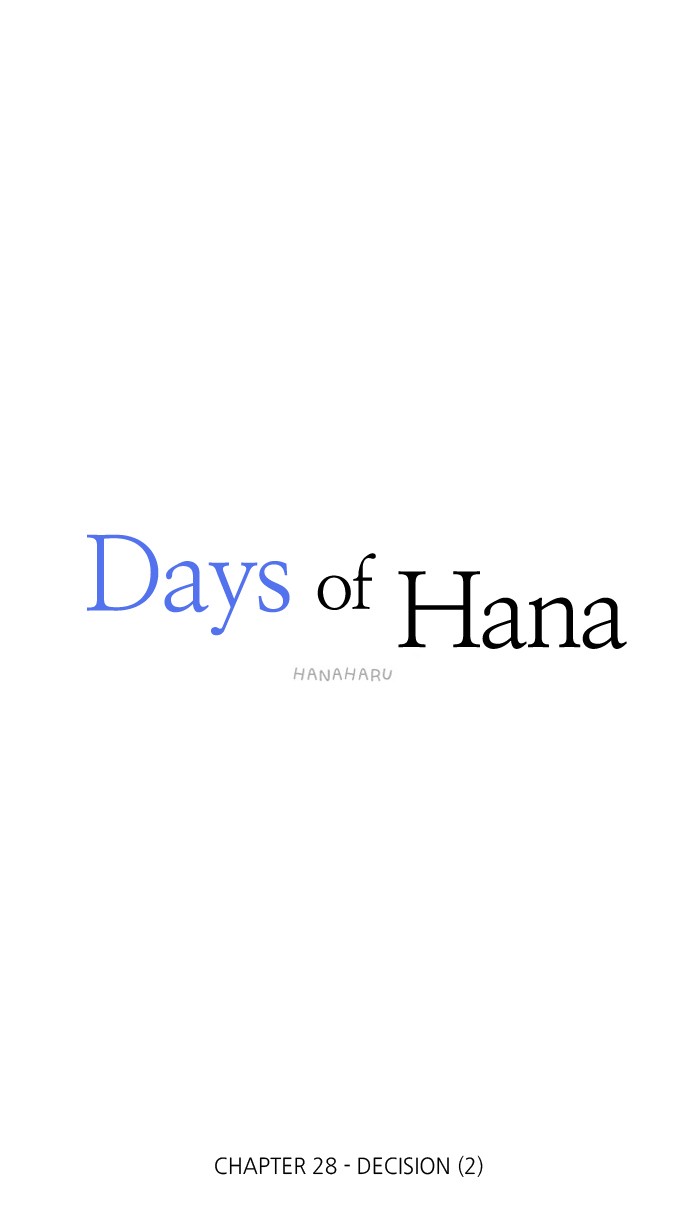 Read Days of Hana Manga Online