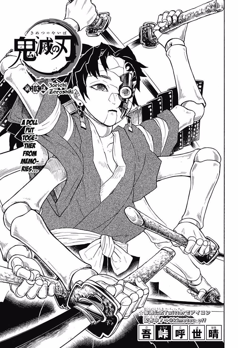 Read Demon Slayer  Kimetsu no Yaiba Manga Online