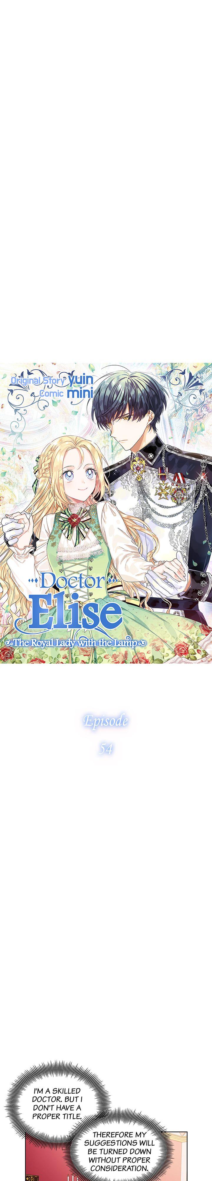 Read Doctor Elise The Royal Lady With the Lamp Manga Online