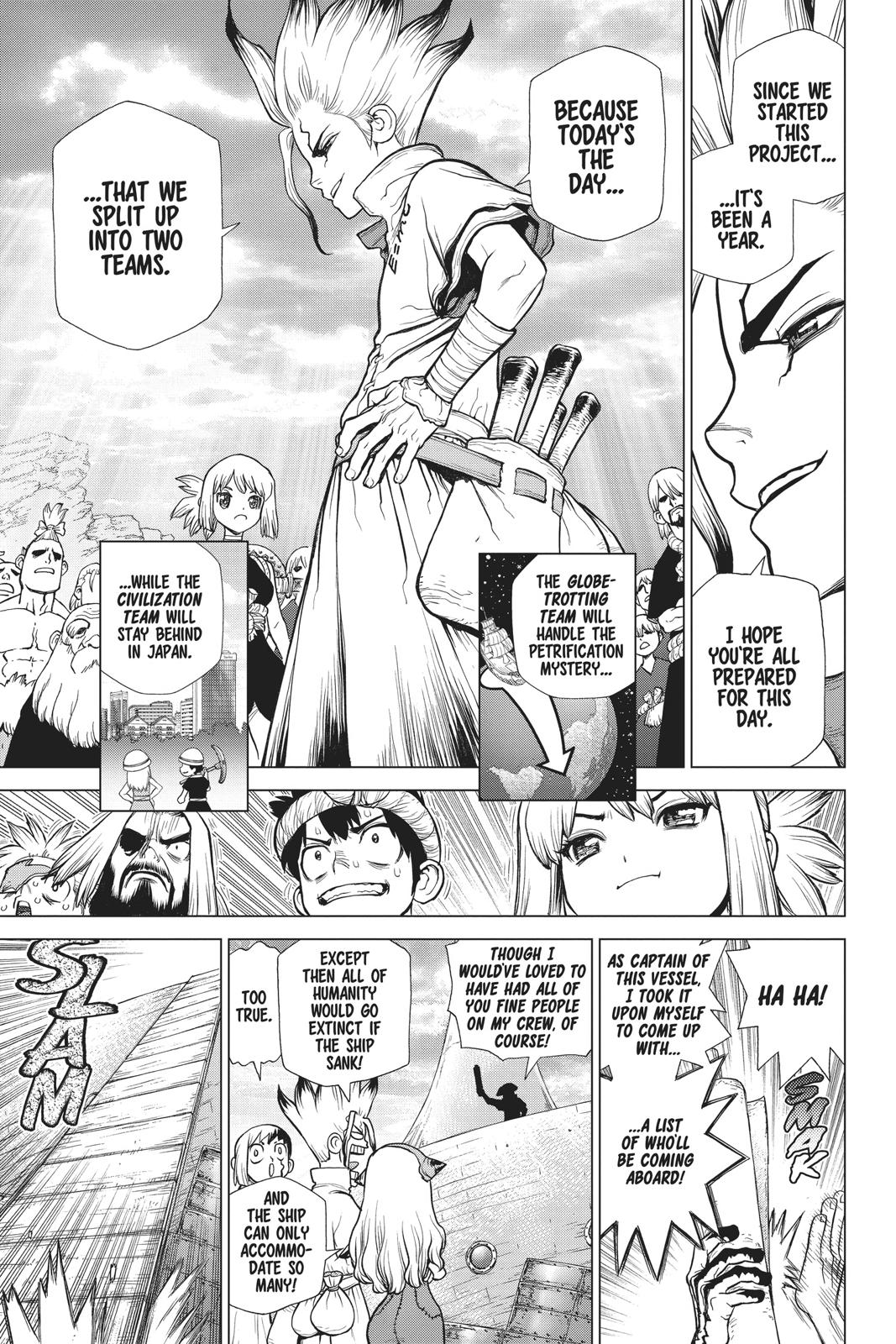 Read Dr. STONE Manga Online