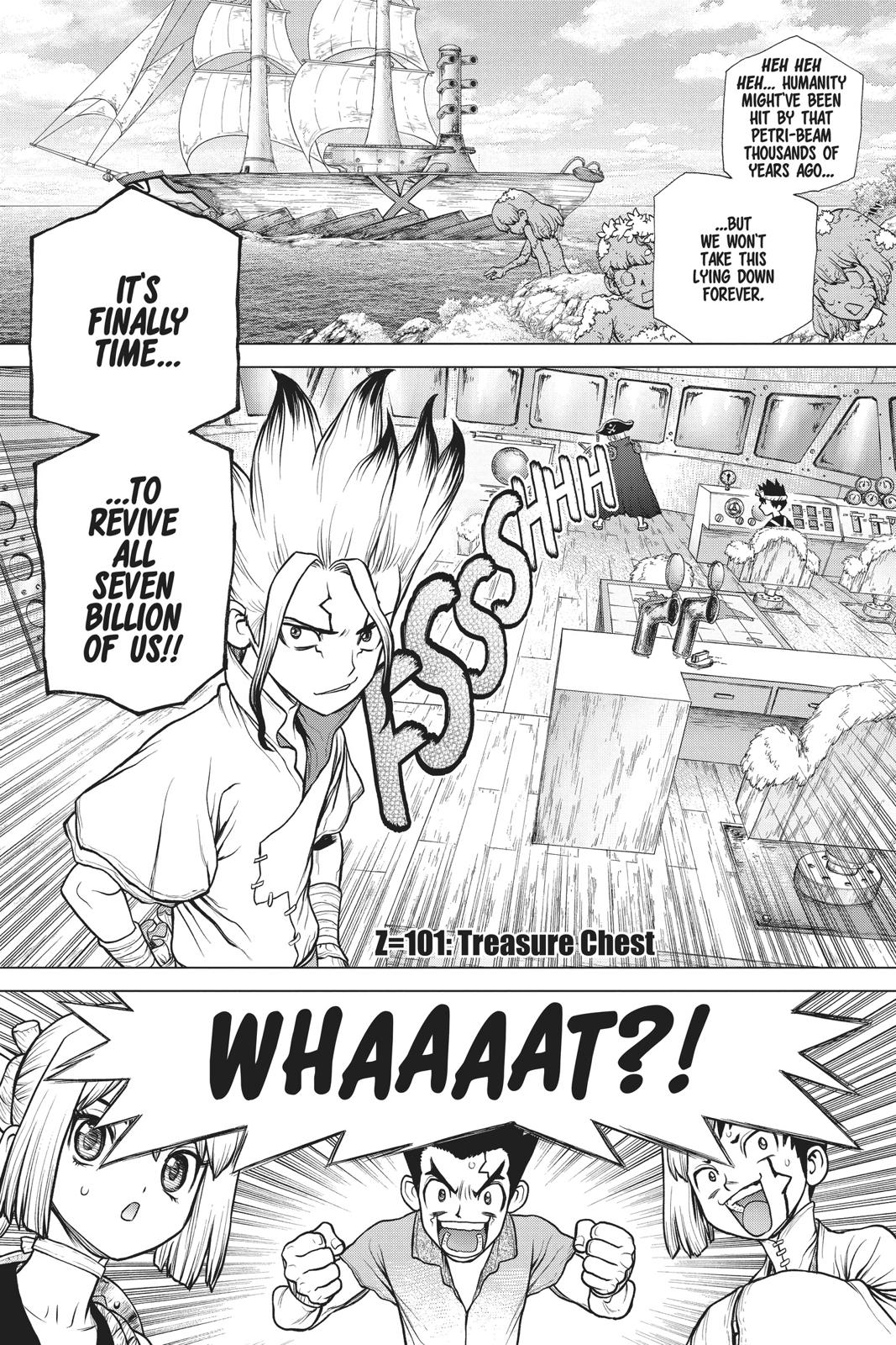 Read Dr. STONE Manga Online