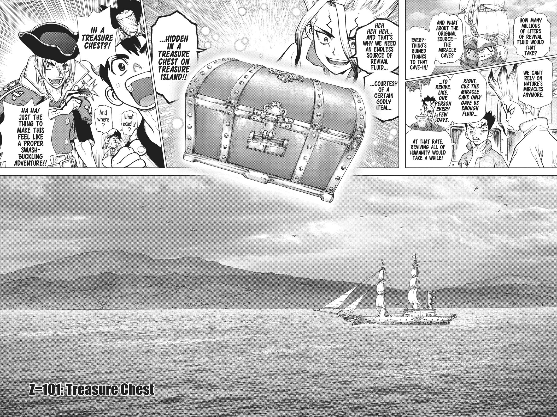 Read Dr. STONE Manga Online