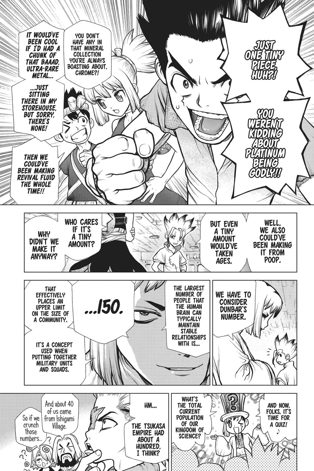 Read Dr. STONE Manga Online