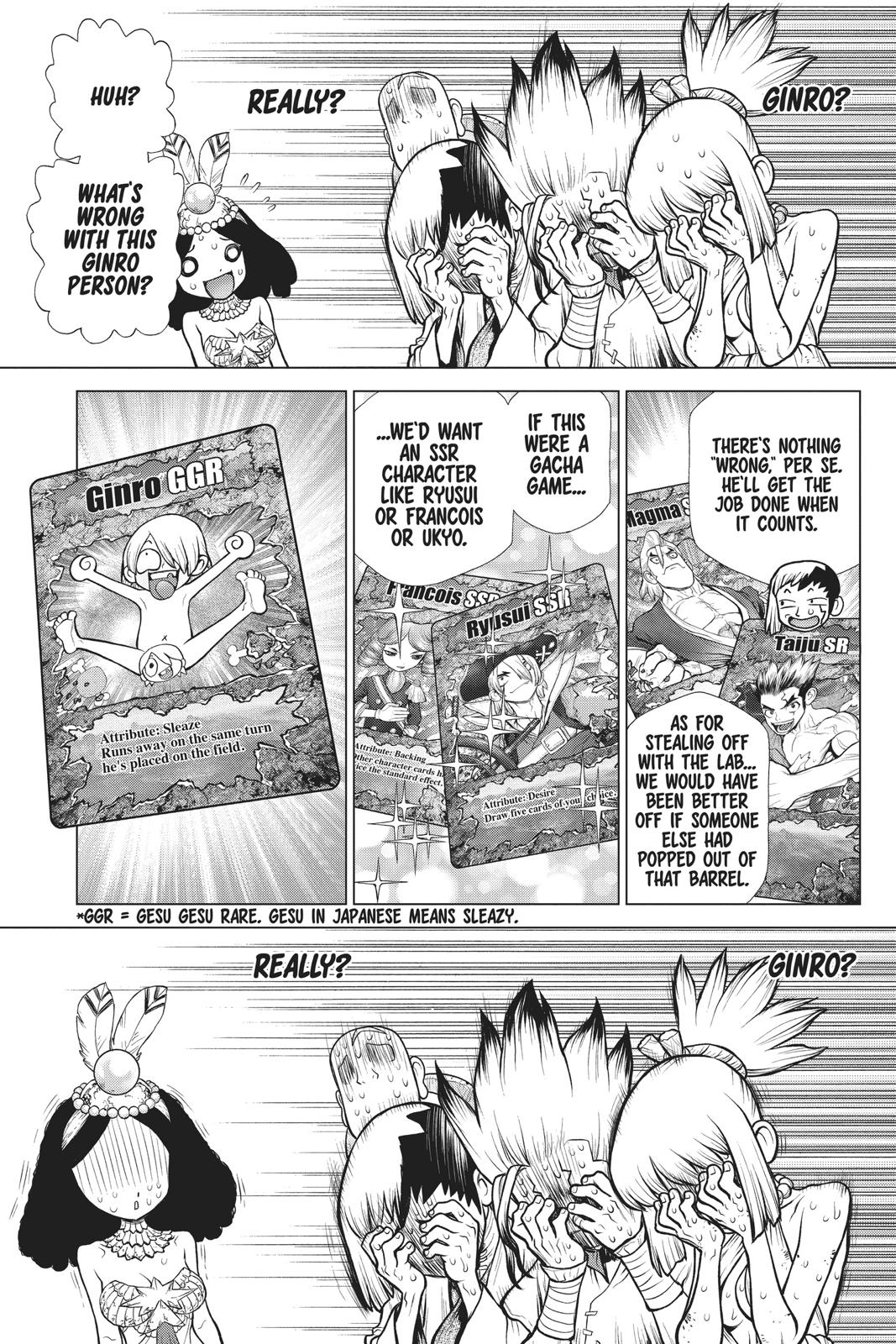 Read Dr. STONE Manga Online