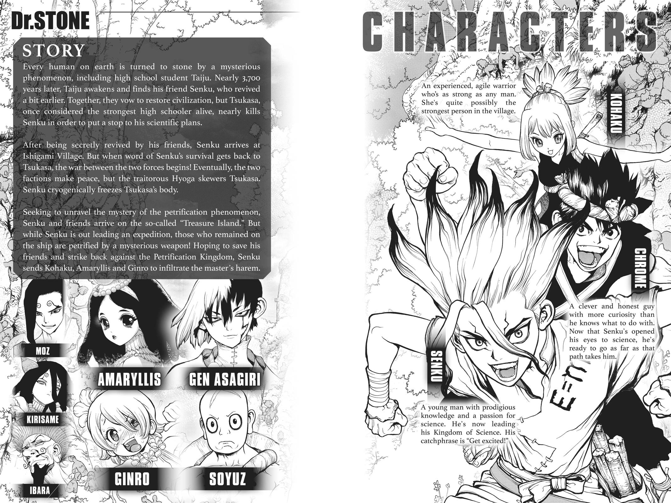 Read Dr. STONE Manga Online