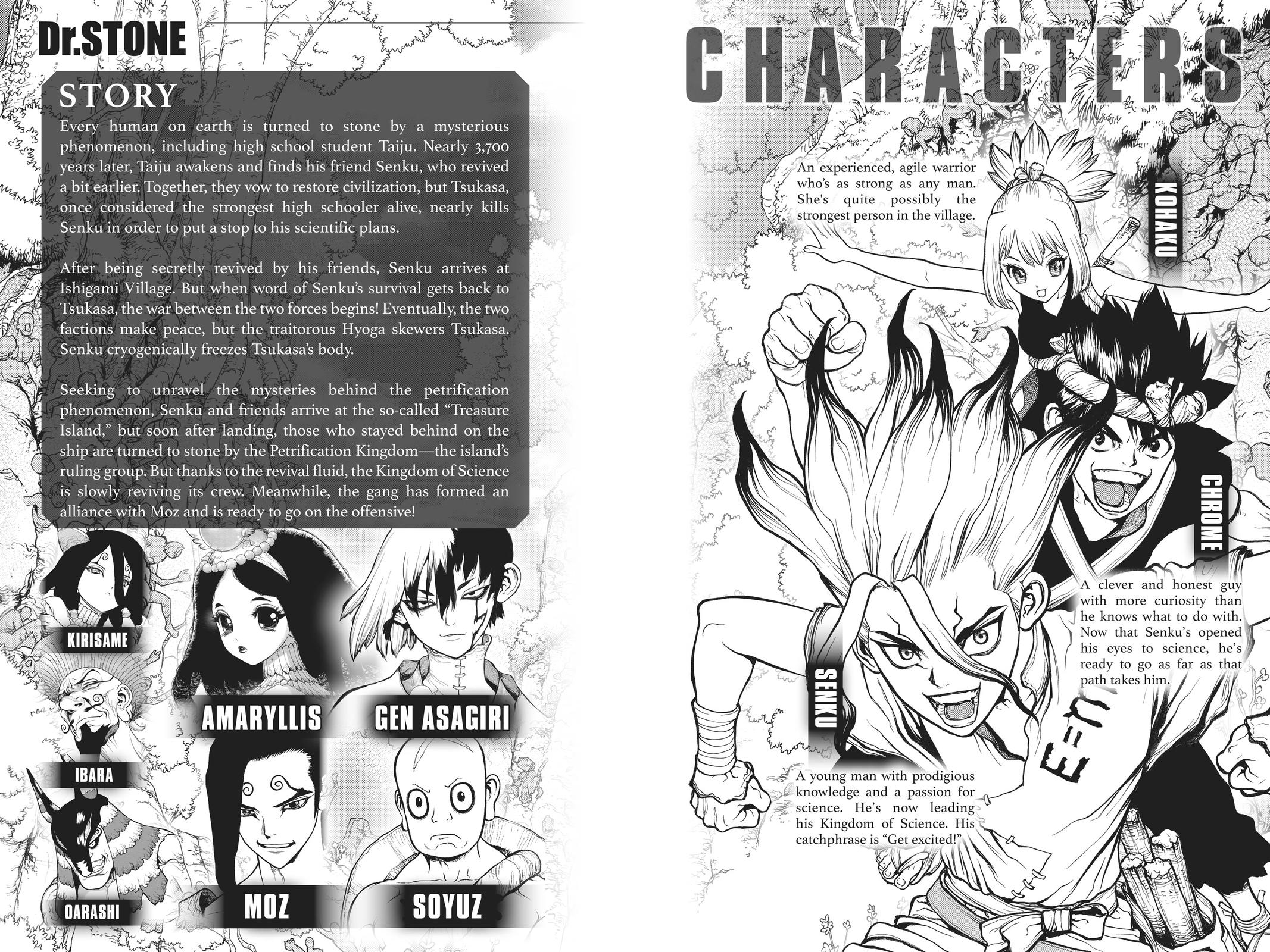 Read Dr. STONE Manga Online