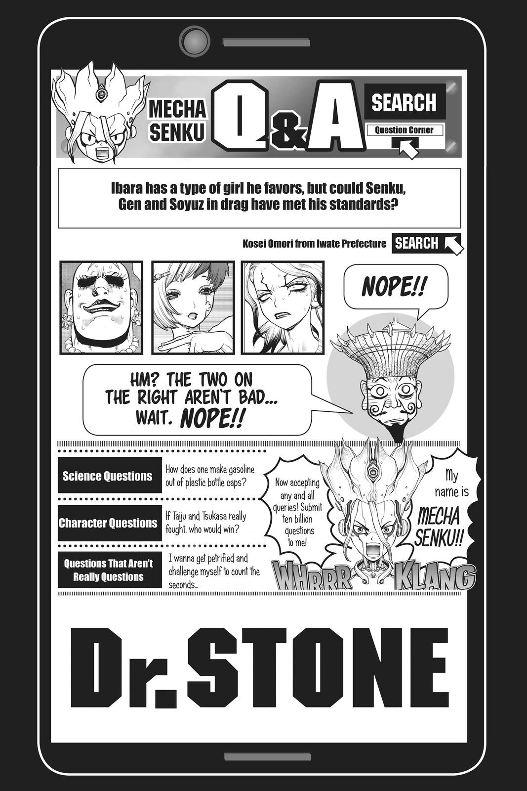 Read Dr. STONE Manga Online