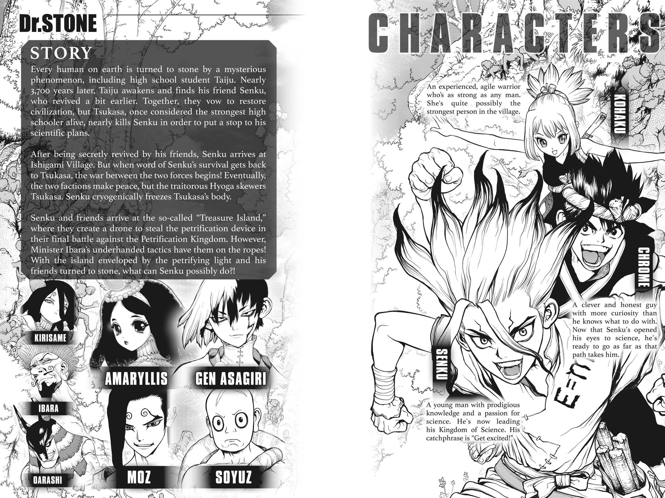 Read Dr. STONE Manga Online