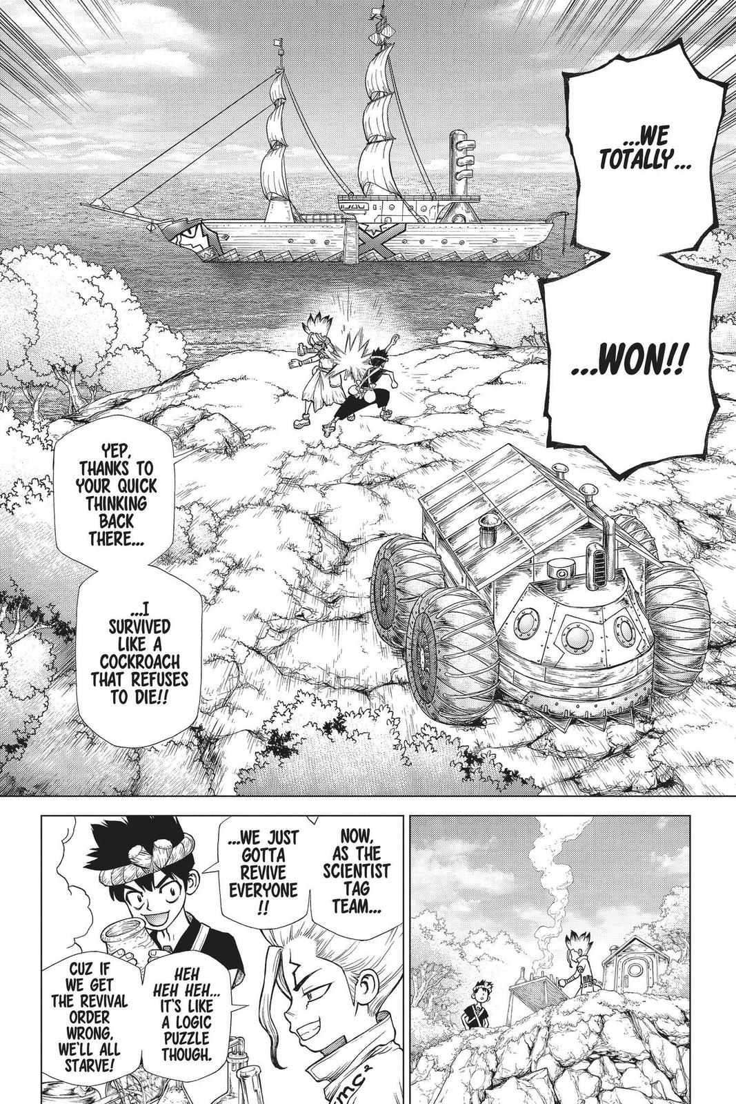 Read Dr. STONE Manga Online