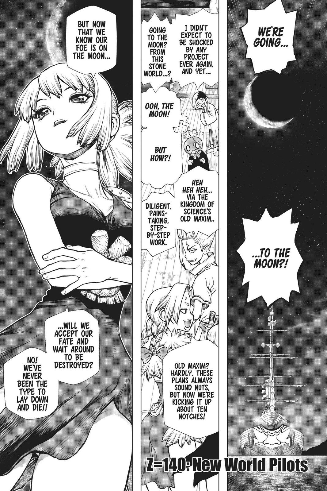 Read Dr. STONE Manga Online