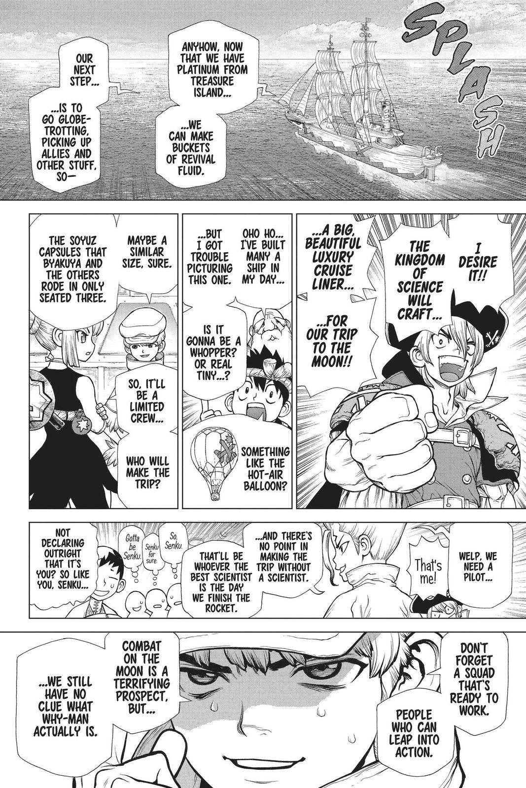 Read Dr. STONE Manga Online
