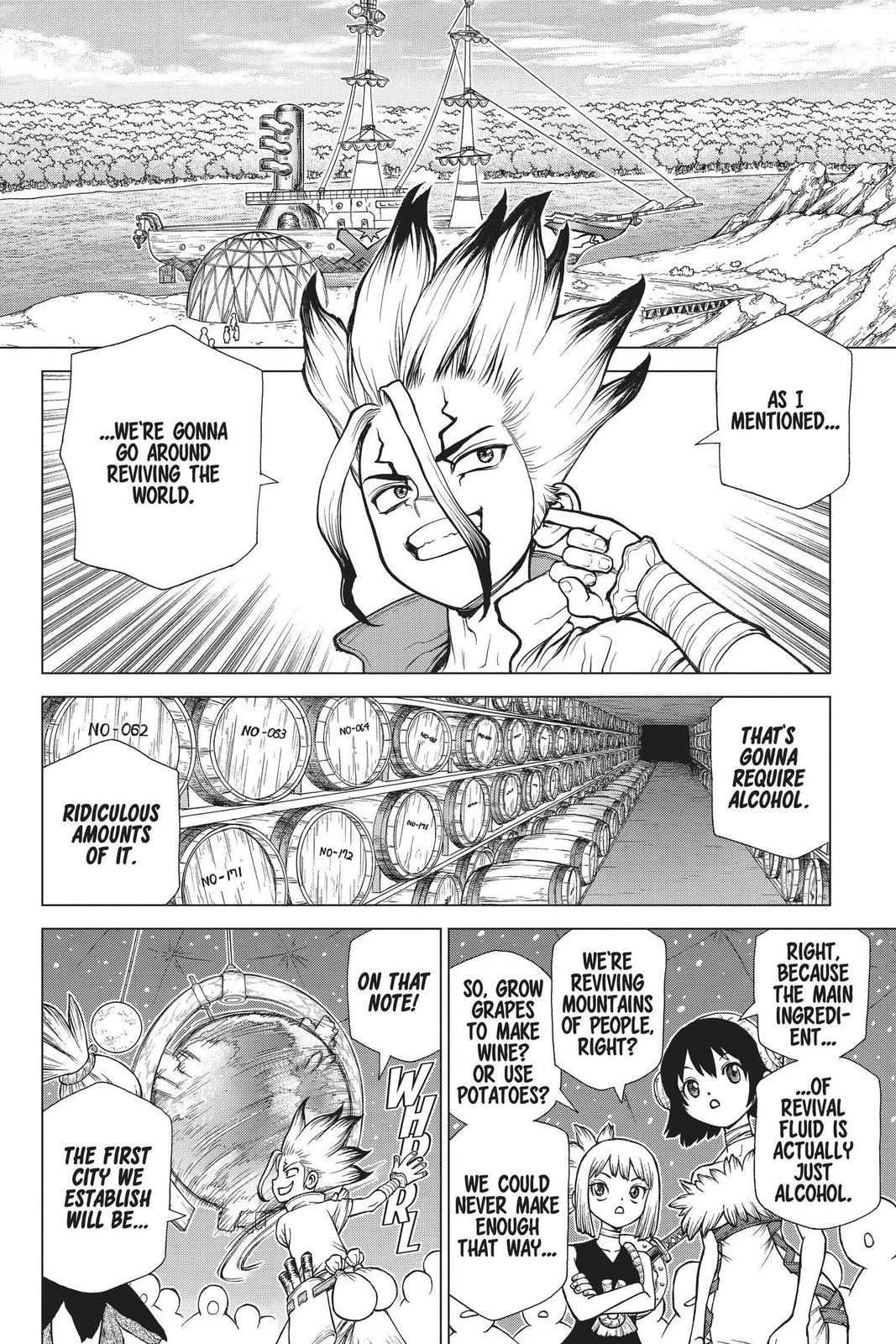 Read Dr. STONE Manga Online