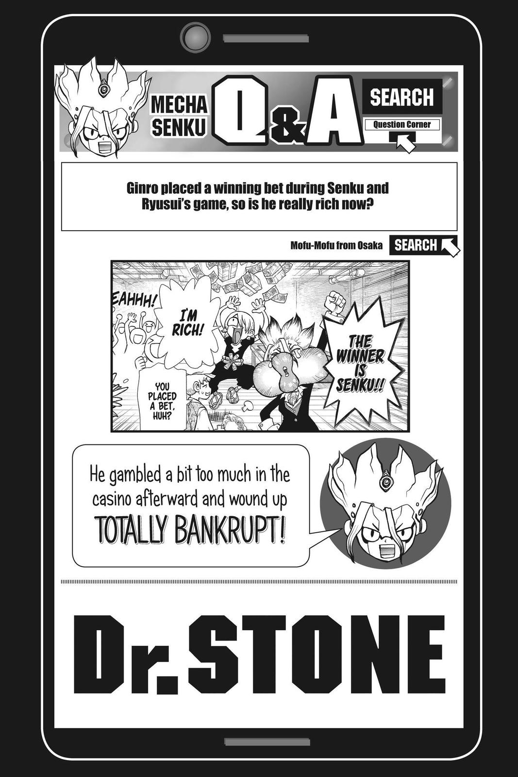 Read Dr. STONE Manga Online