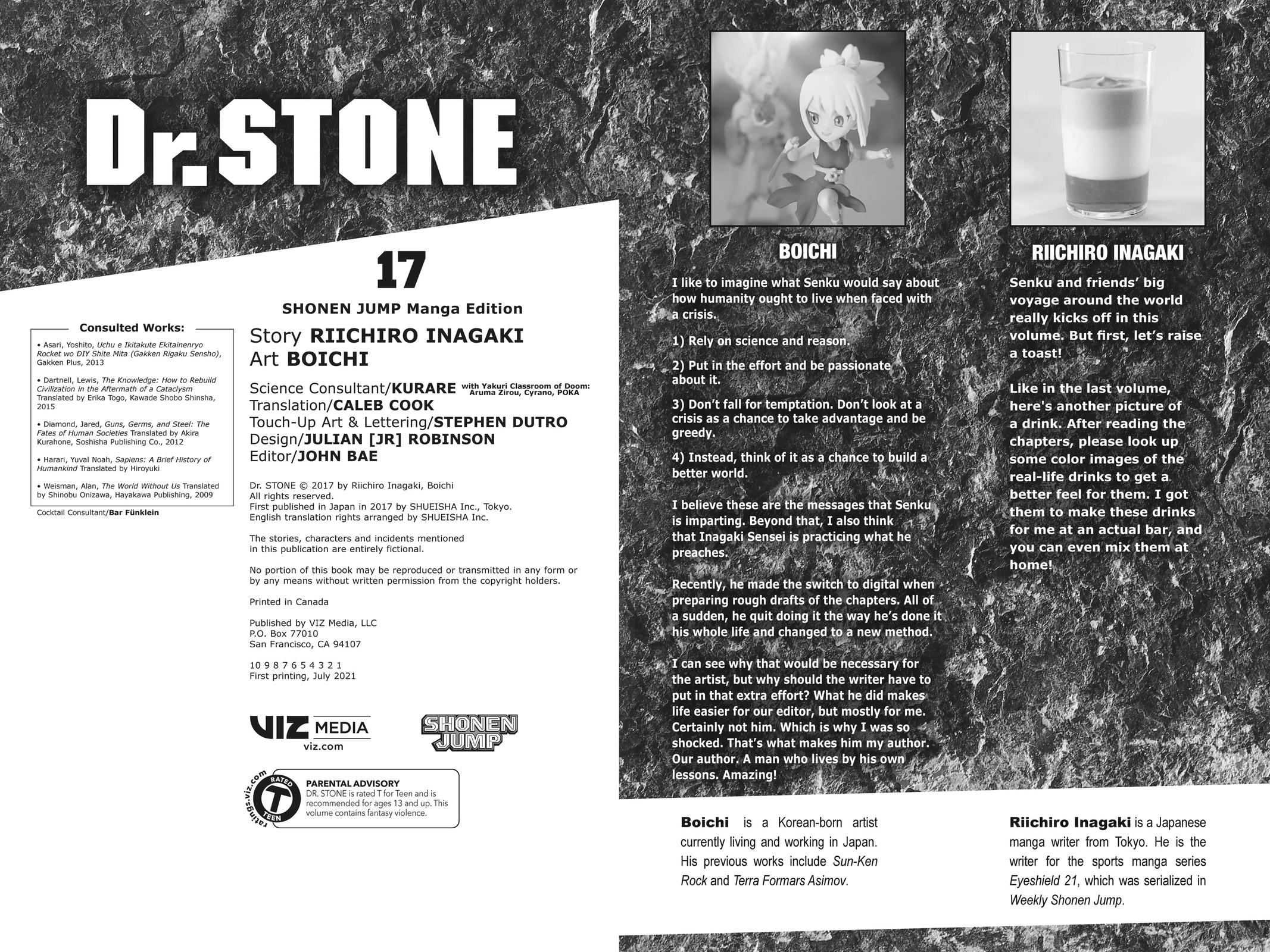 Read Dr. STONE Manga Online