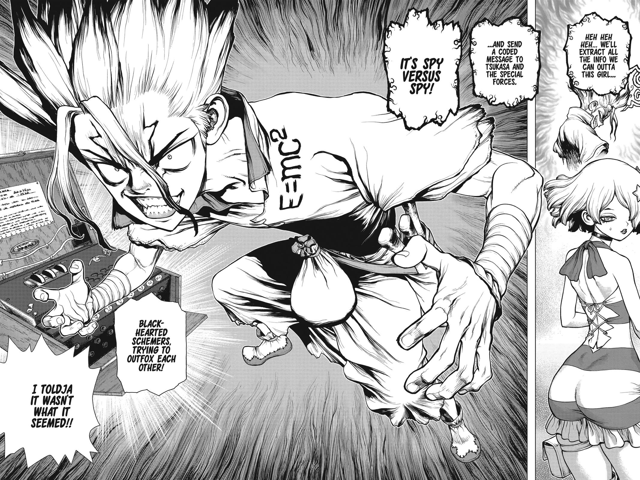 Read Dr. STONE Manga Online