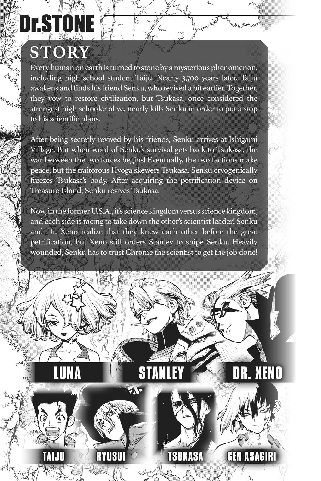 Read Dr. STONE Manga Online