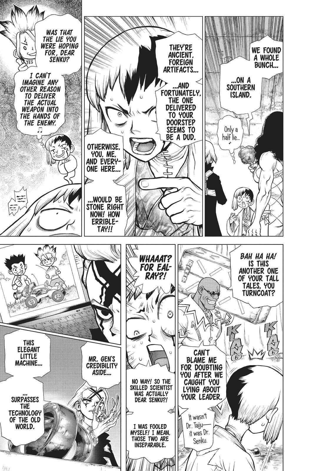 Read Dr. STONE Manga Online