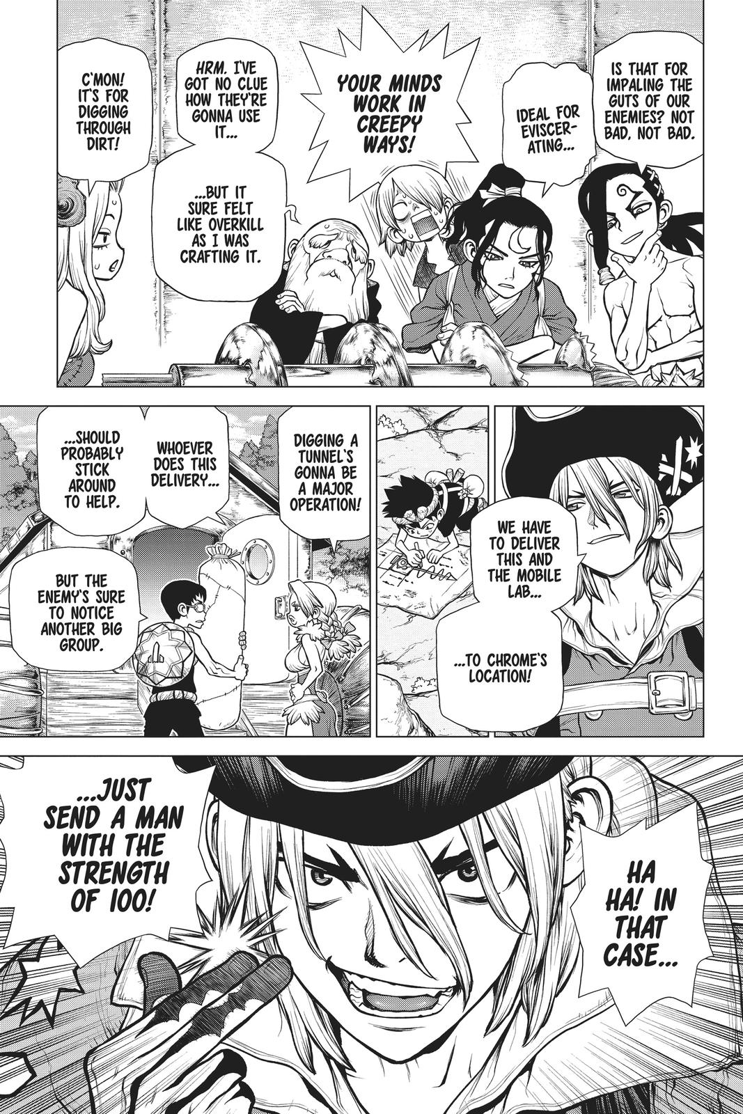 Read Dr. STONE Manga Online