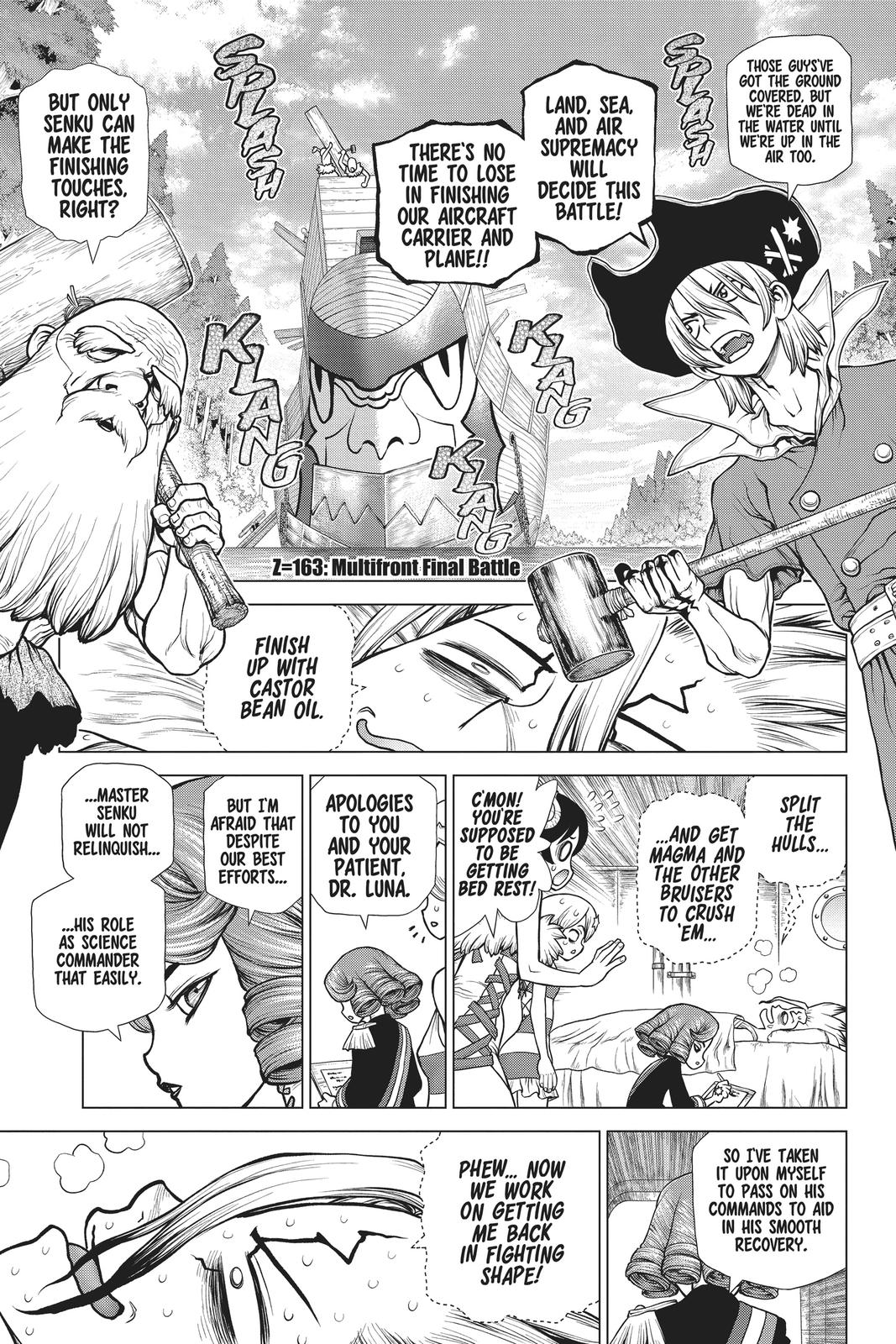 Read Dr. STONE Manga Online