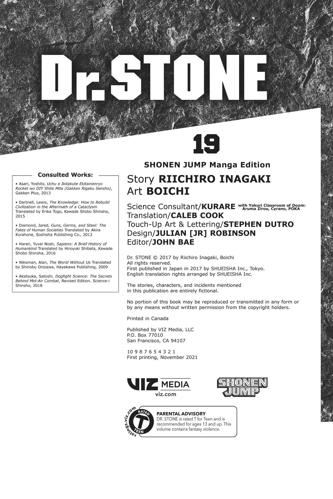 Read Dr. STONE Manga Online