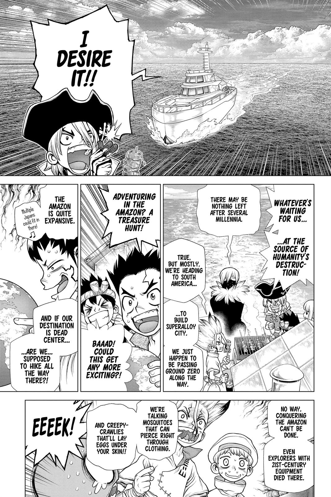 Read Dr. STONE Manga Online