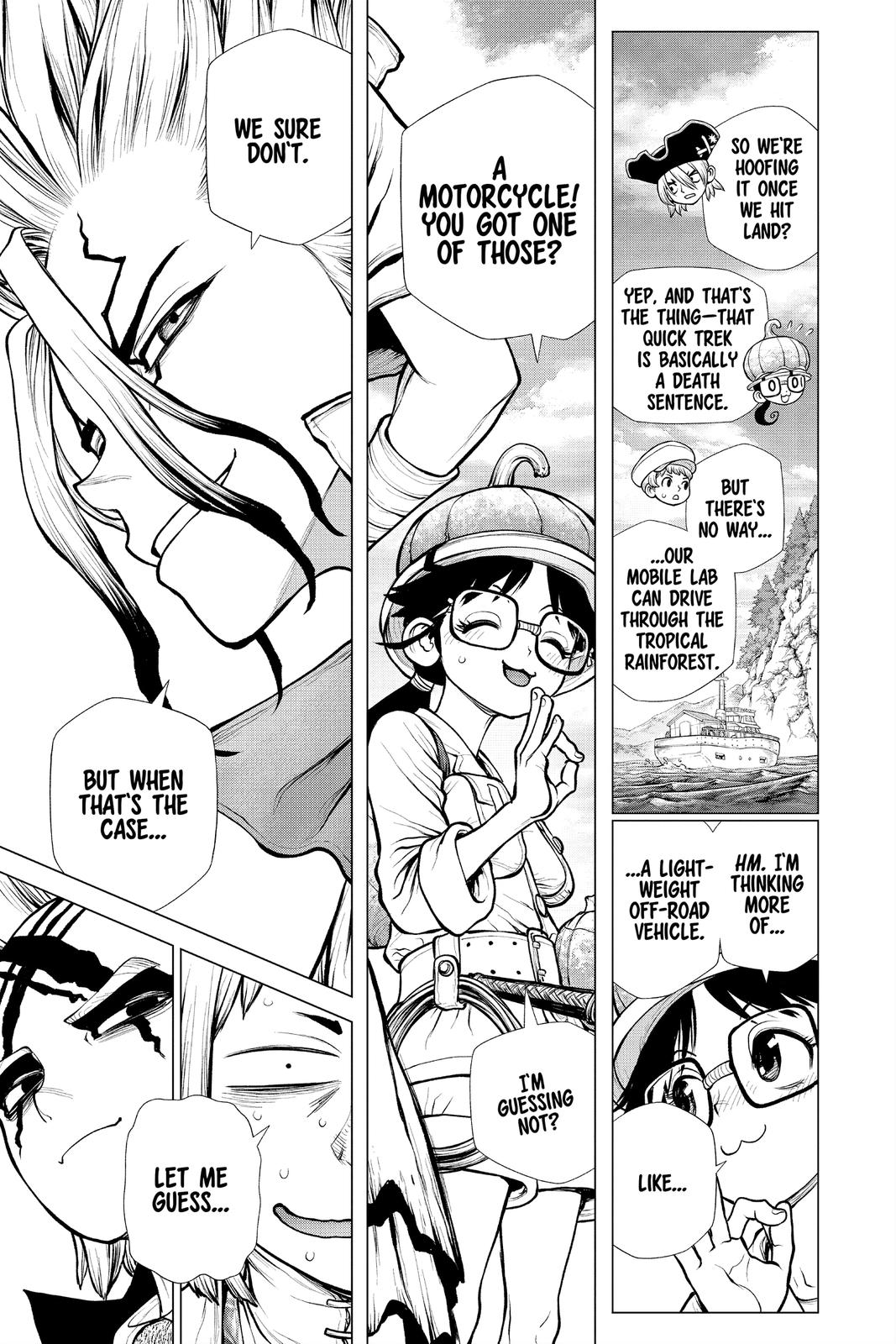 Read Dr. STONE Manga Online