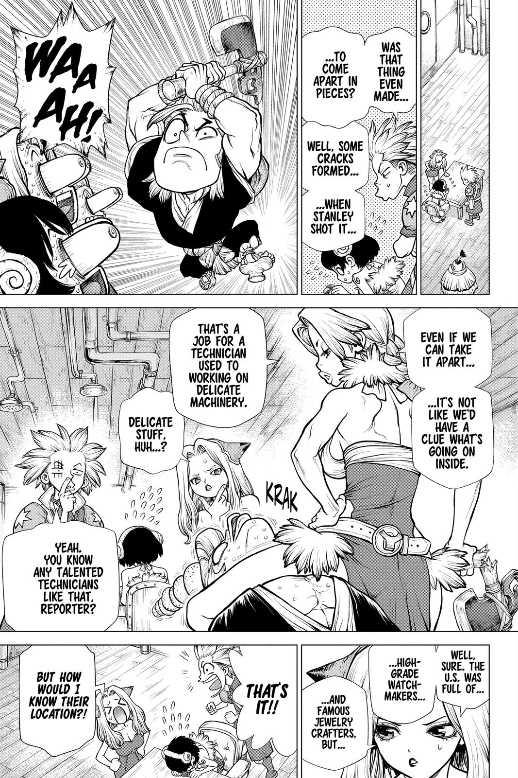 Read Dr. STONE Manga Online