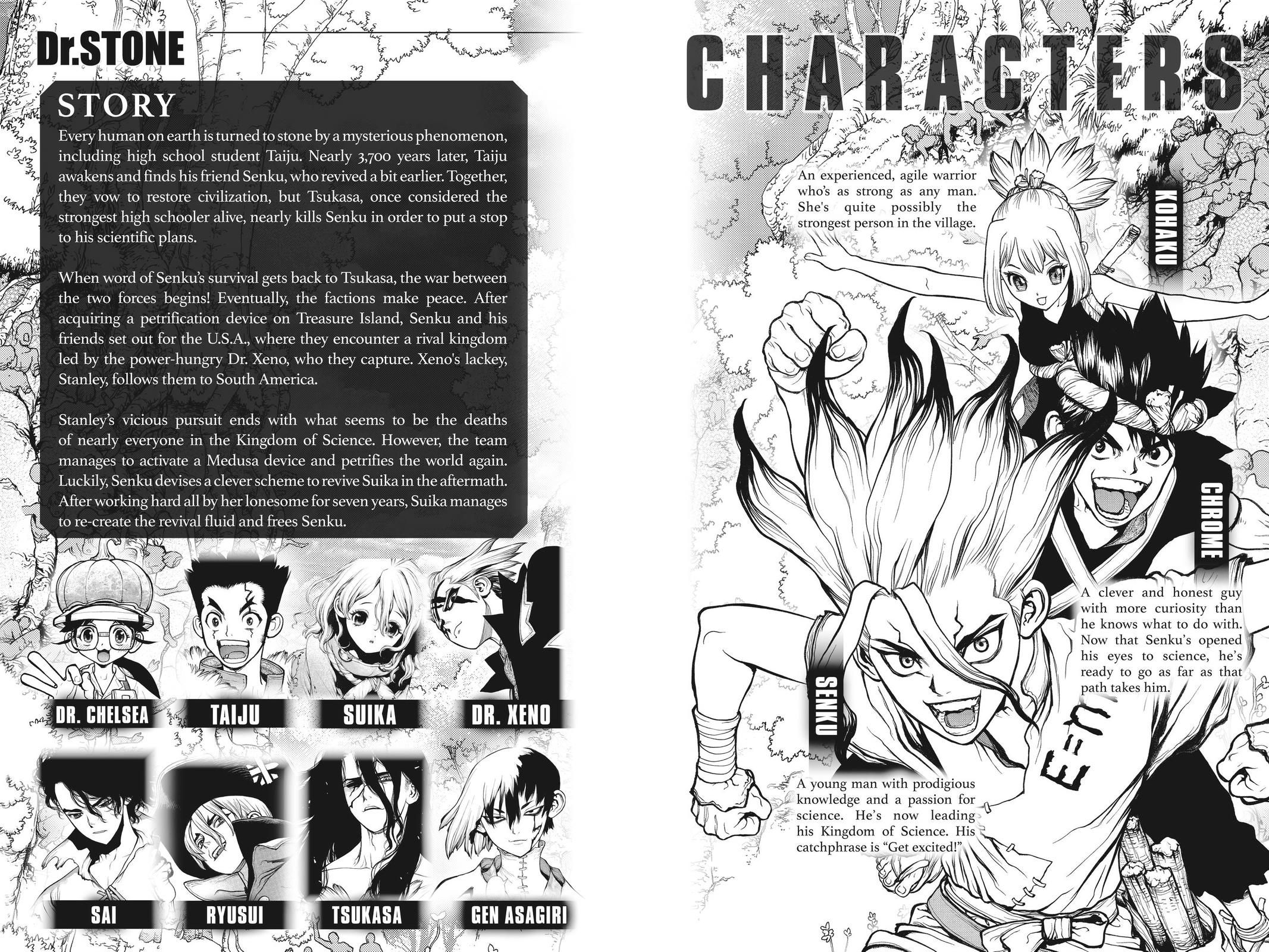 Read Dr. STONE Manga Online
