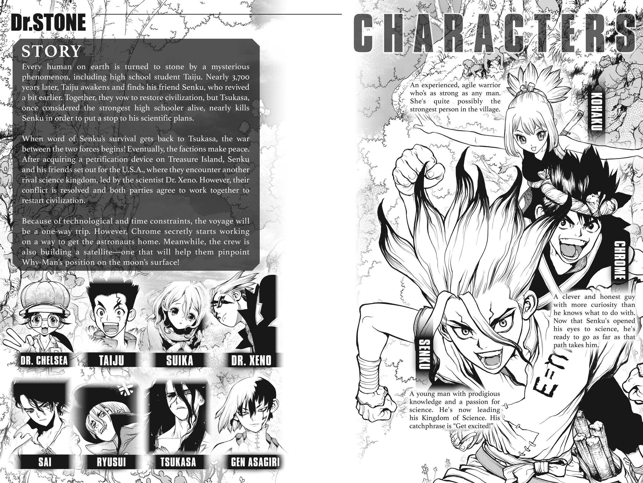 Read Dr. STONE Manga Online