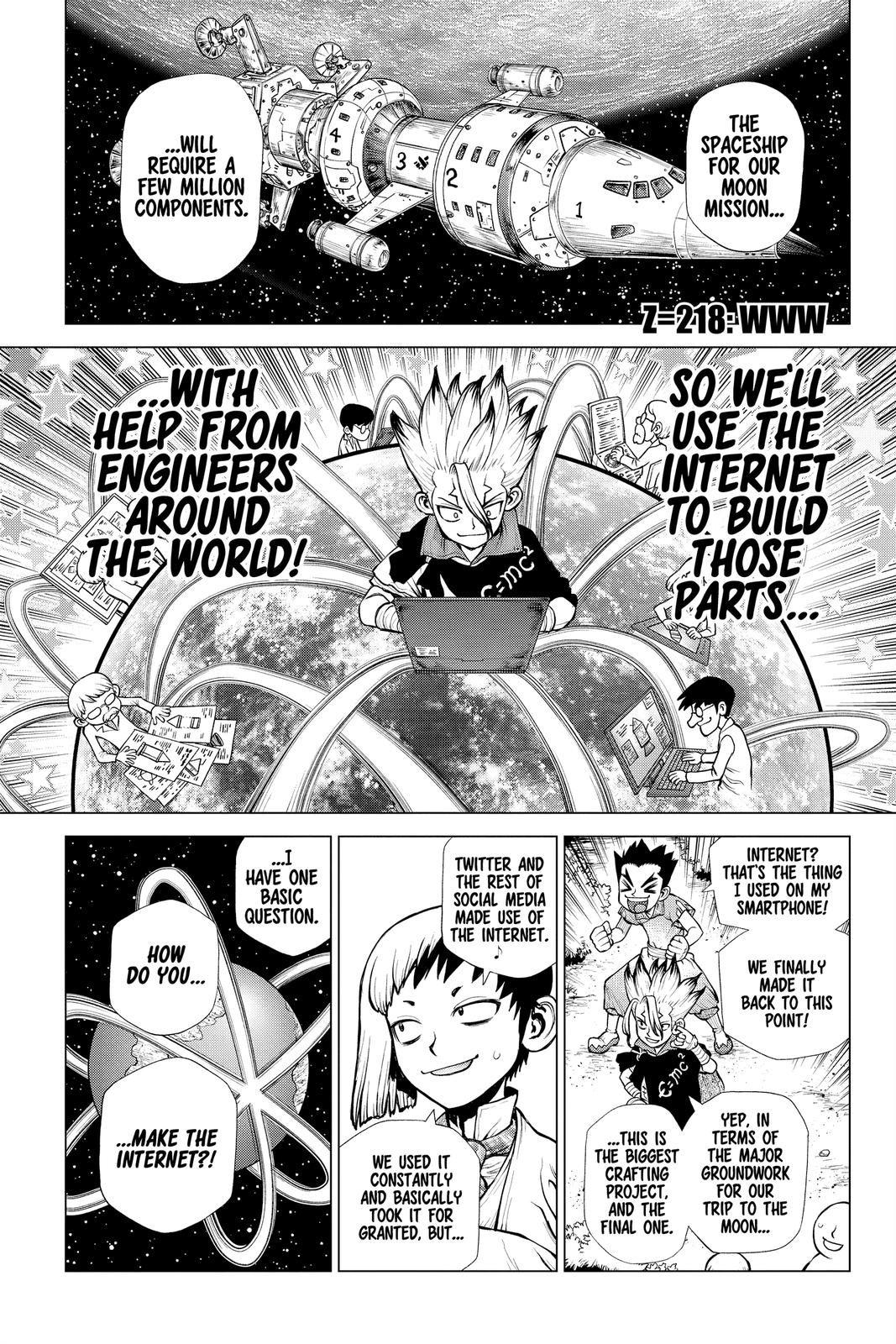 Read Dr. STONE Manga Online