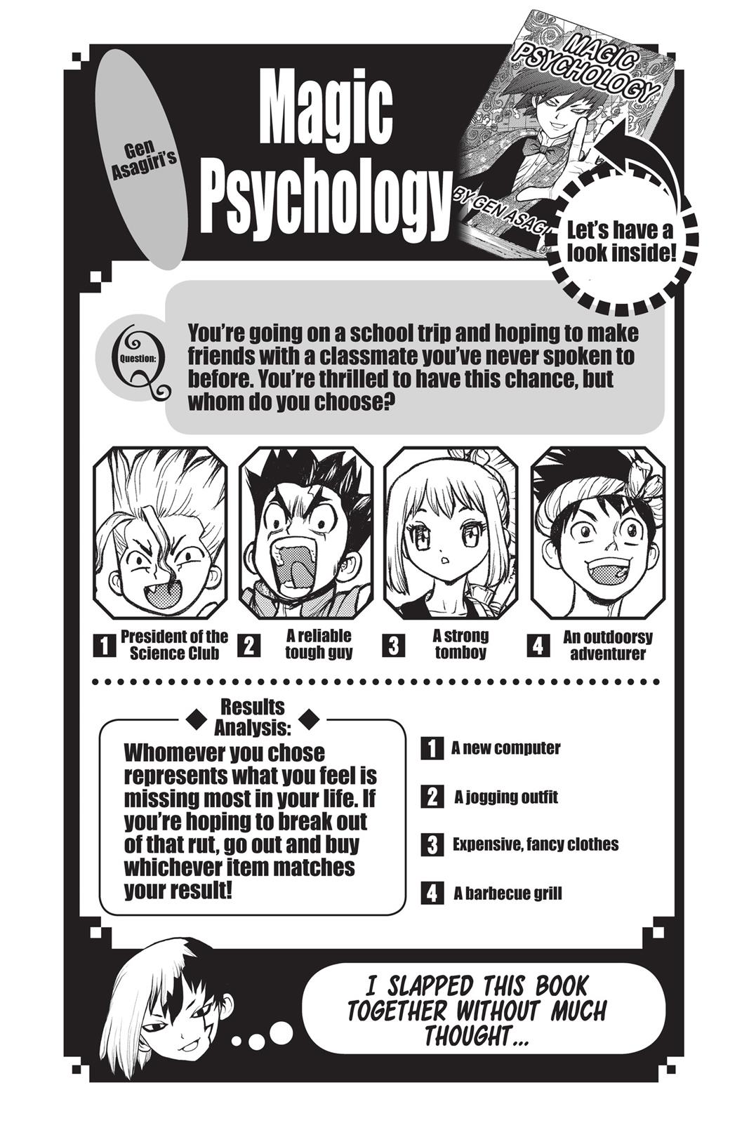 Read Dr. STONE Manga Online