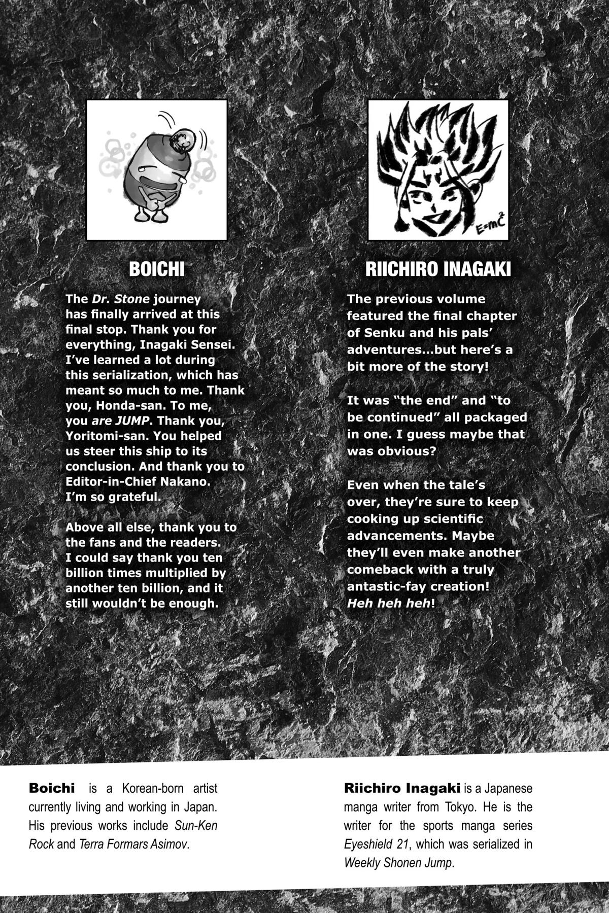 Read Dr. STONE Manga Online