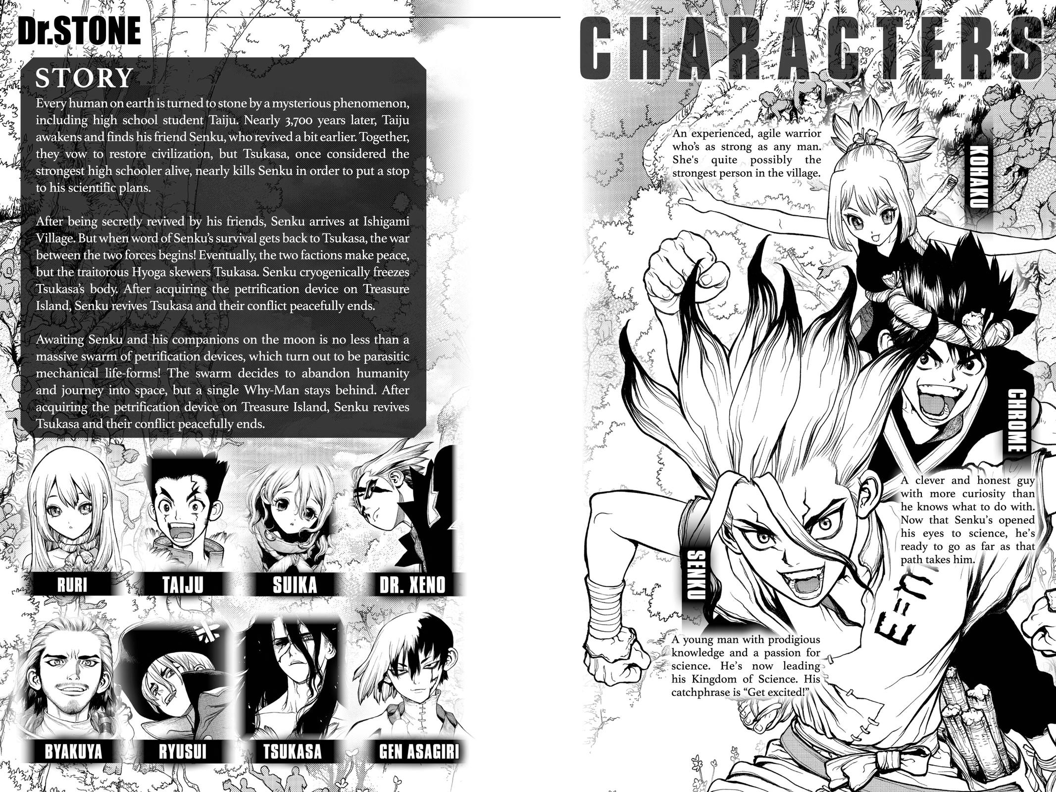 Read Dr. STONE Manga Online