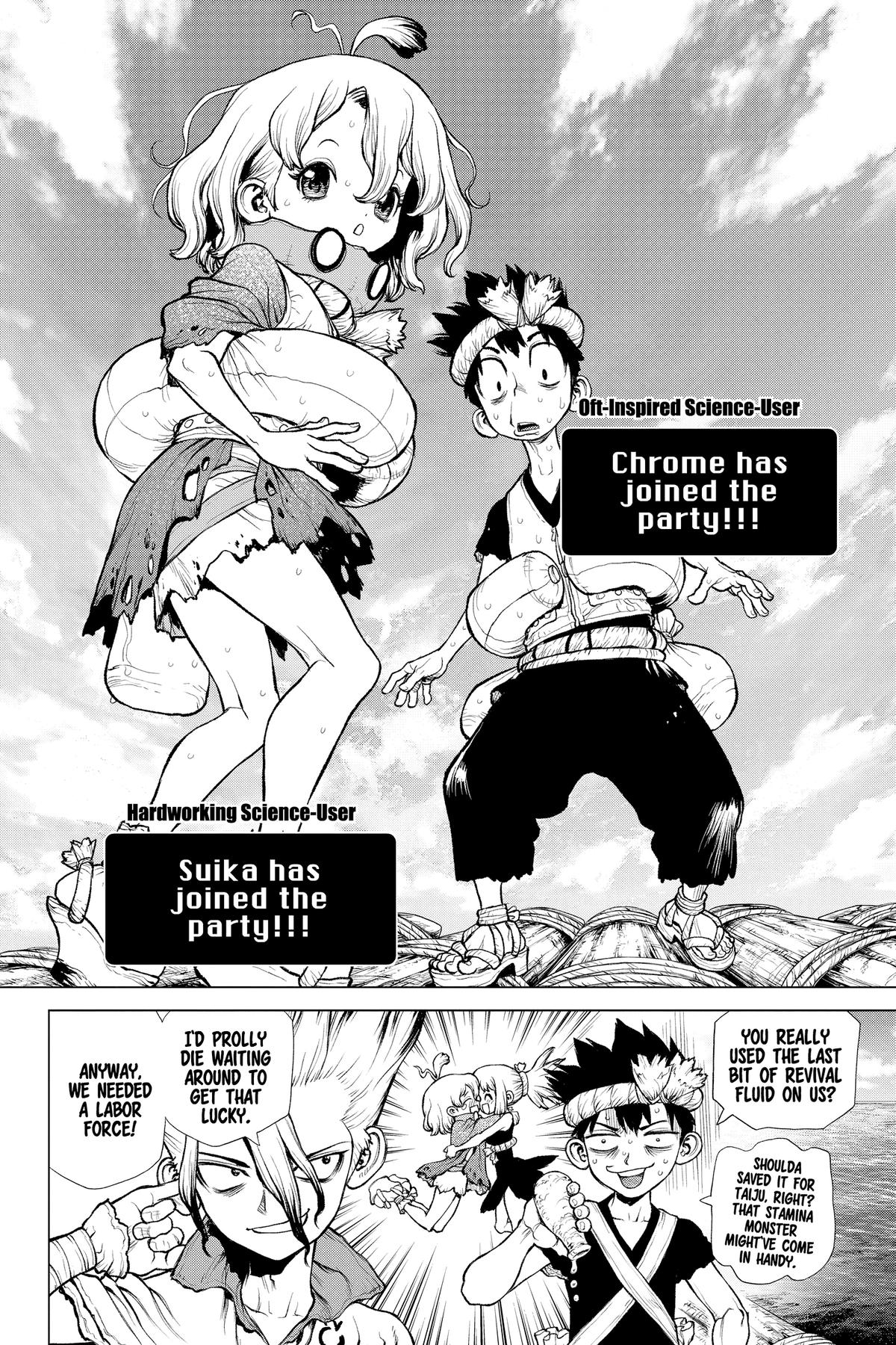 Read Dr. STONE Manga Online