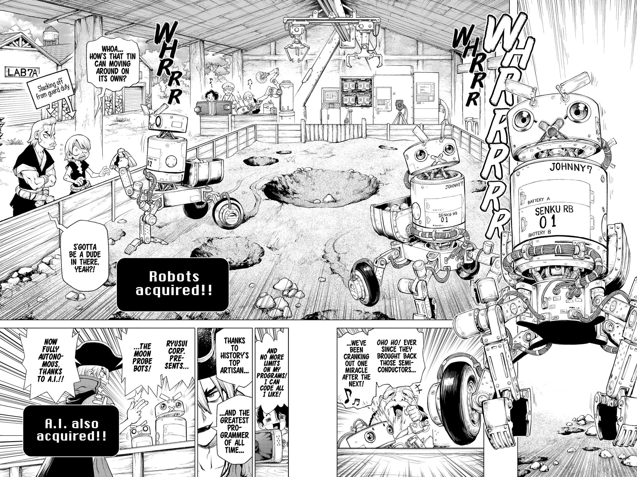 Read Dr. STONE Manga Online