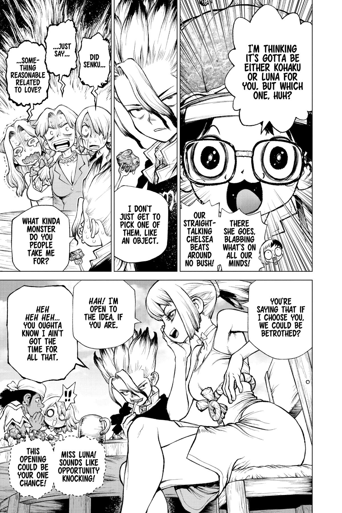 Read Dr. STONE Manga Online