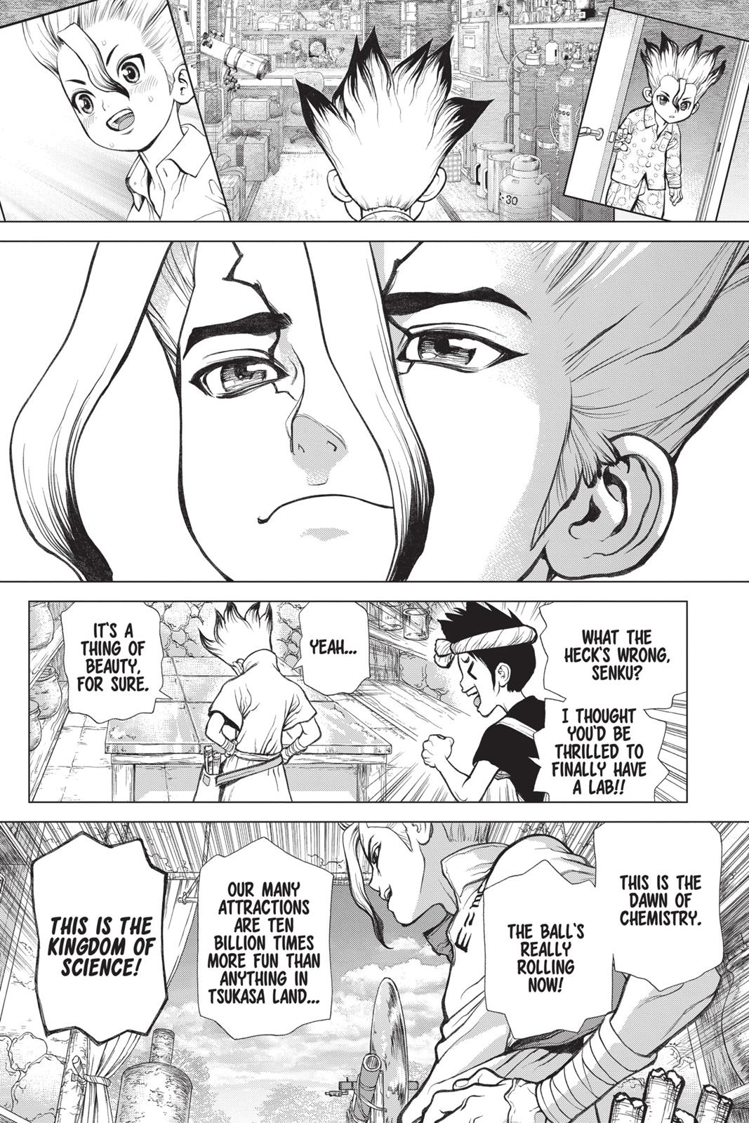 Read Dr. STONE Manga Online