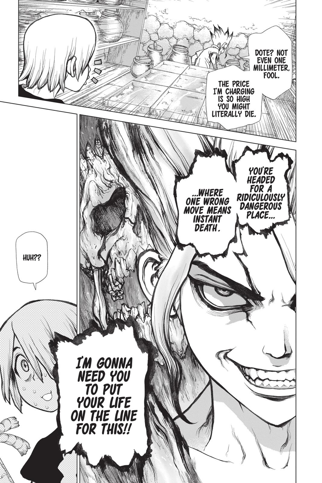 Read Dr. STONE Manga Online