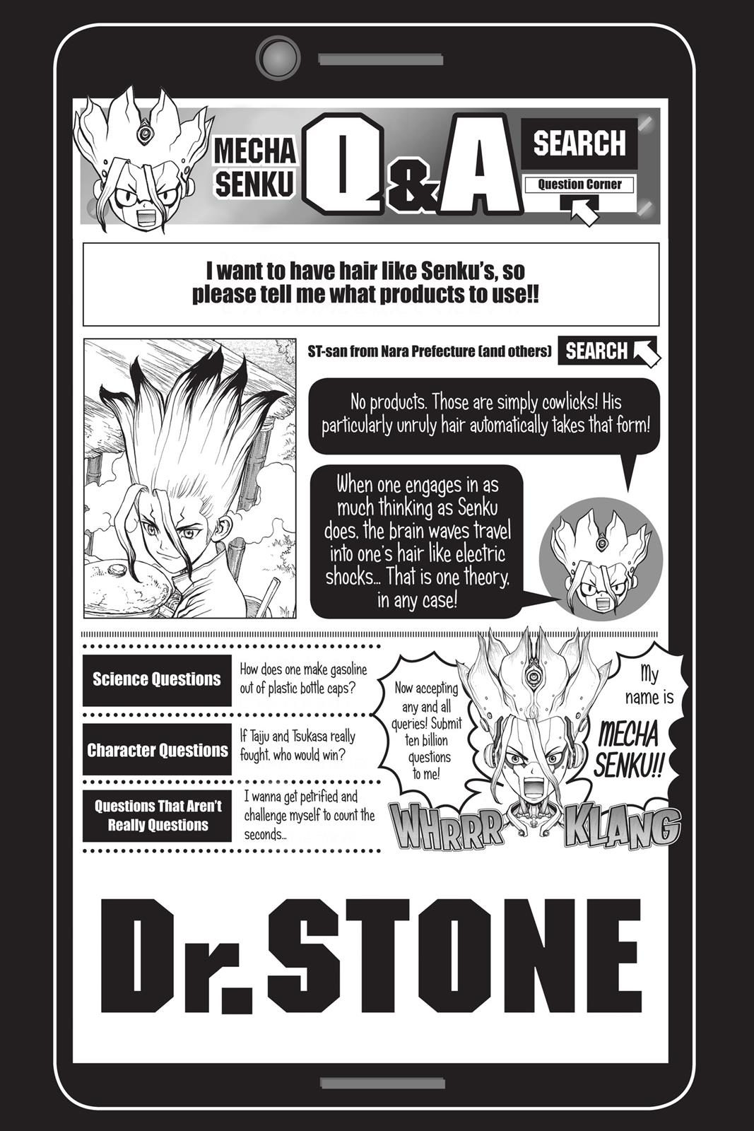 Read Dr. STONE Manga Online