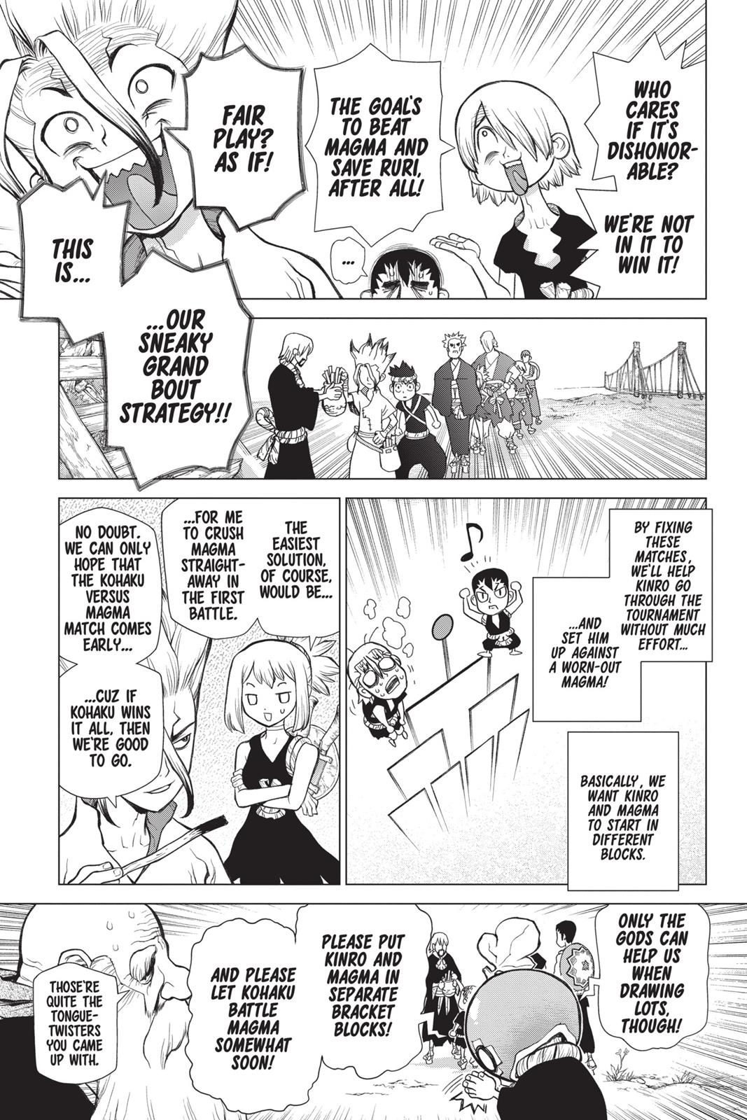 Read Dr. STONE Manga Online