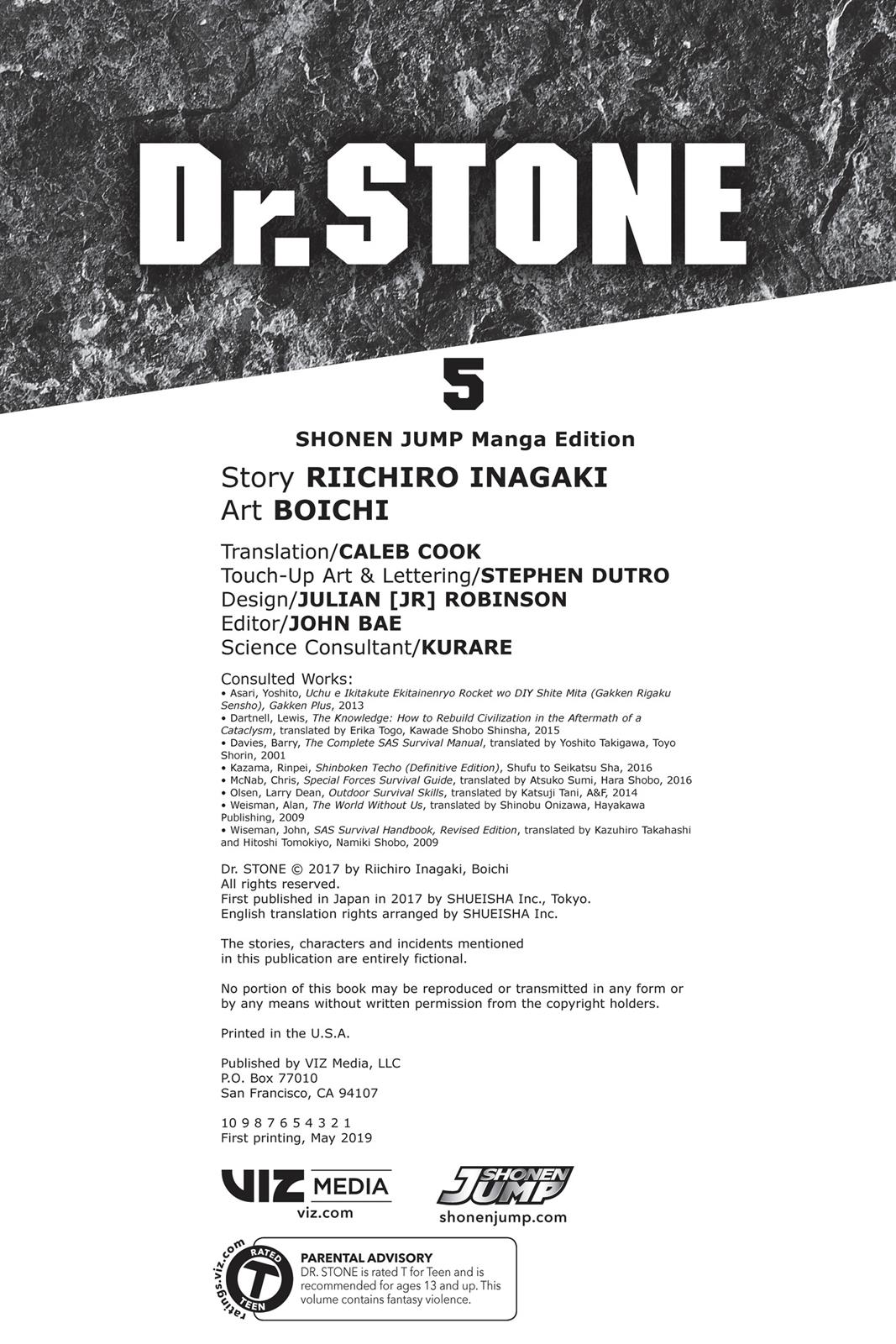 Read Dr. STONE Manga Online