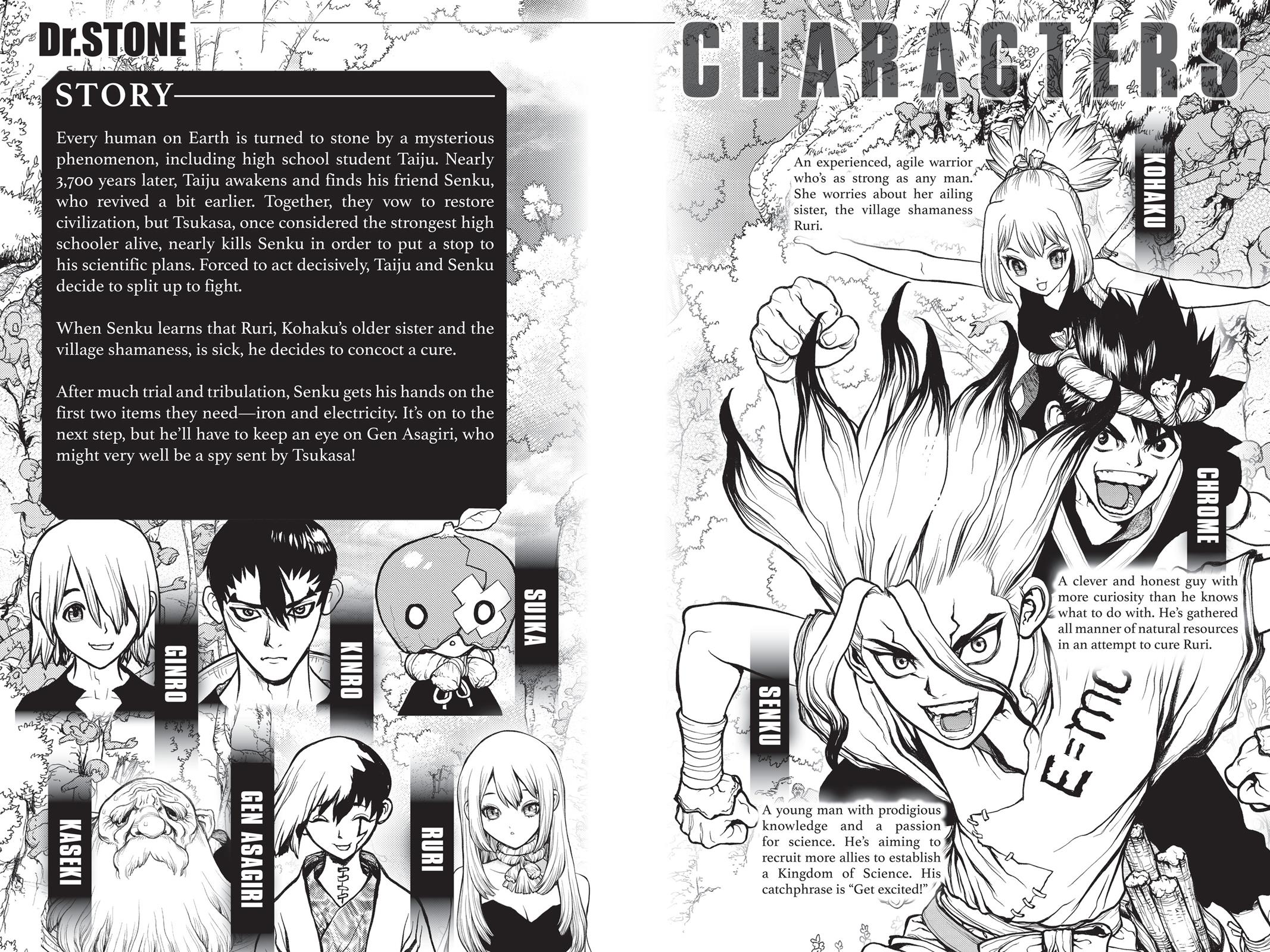Read Dr. STONE Manga Online