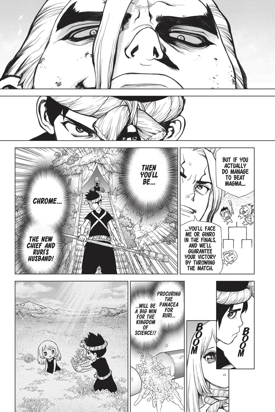 Read Dr. STONE Manga Online