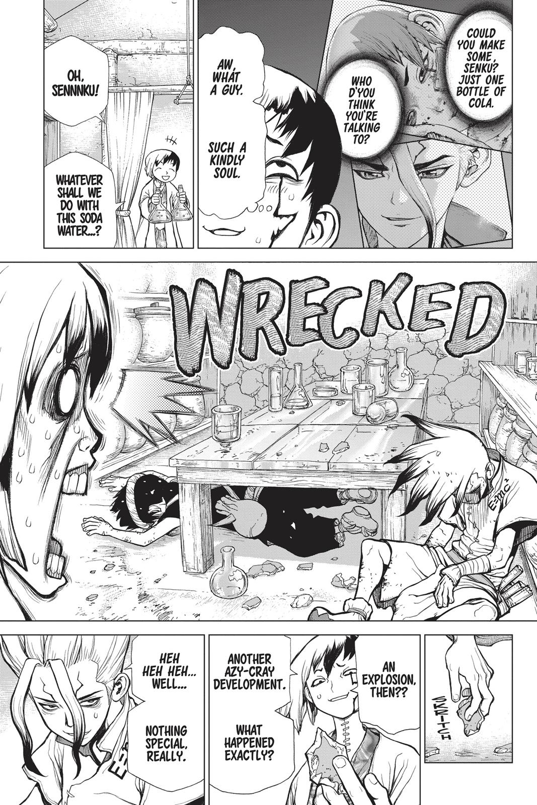 Read Dr. STONE Manga Online