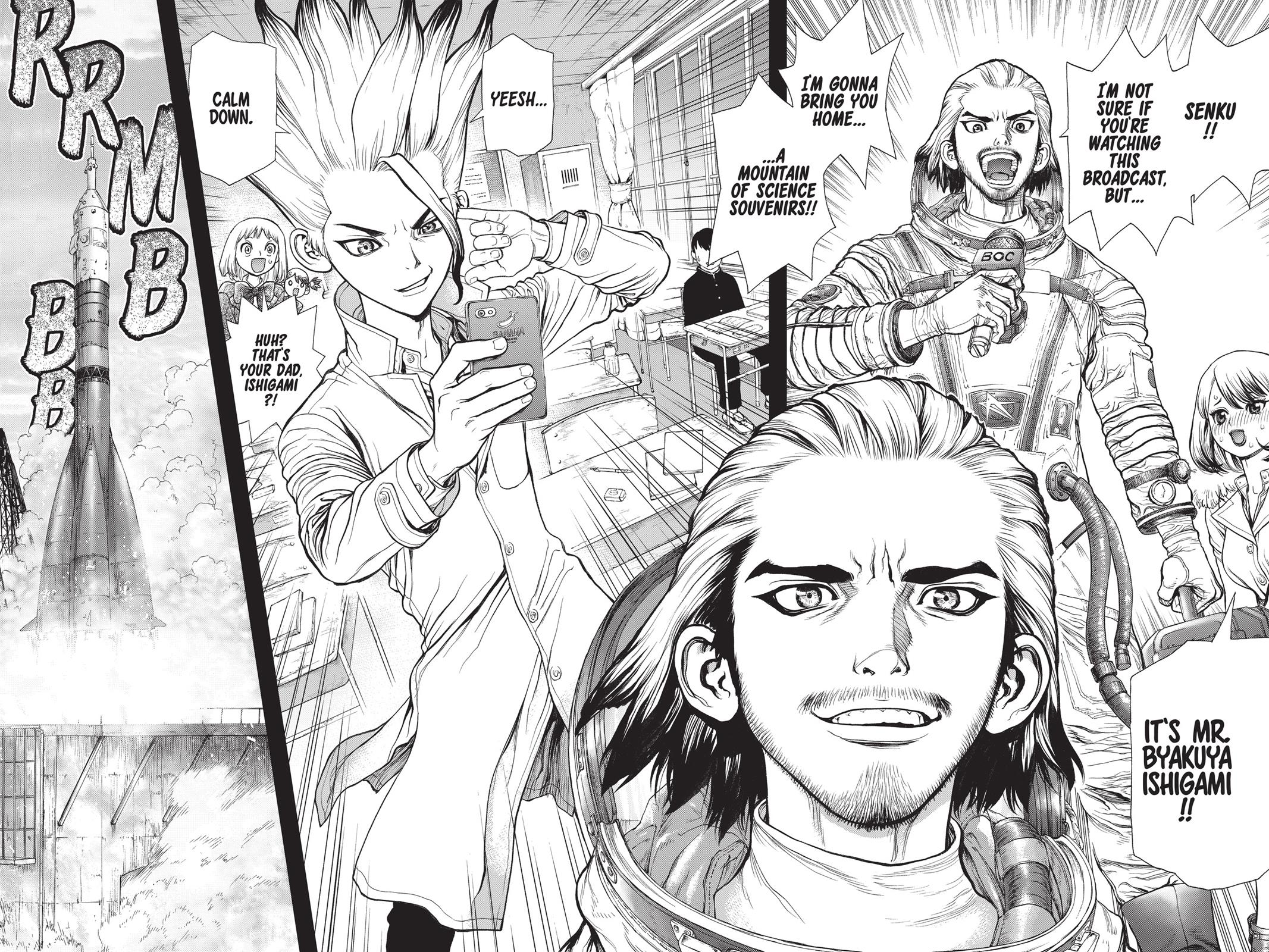 Read Dr. STONE Manga Online