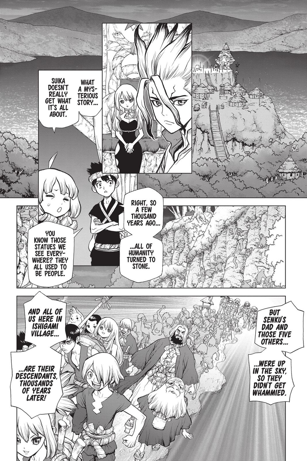 Read Dr. STONE Manga Online