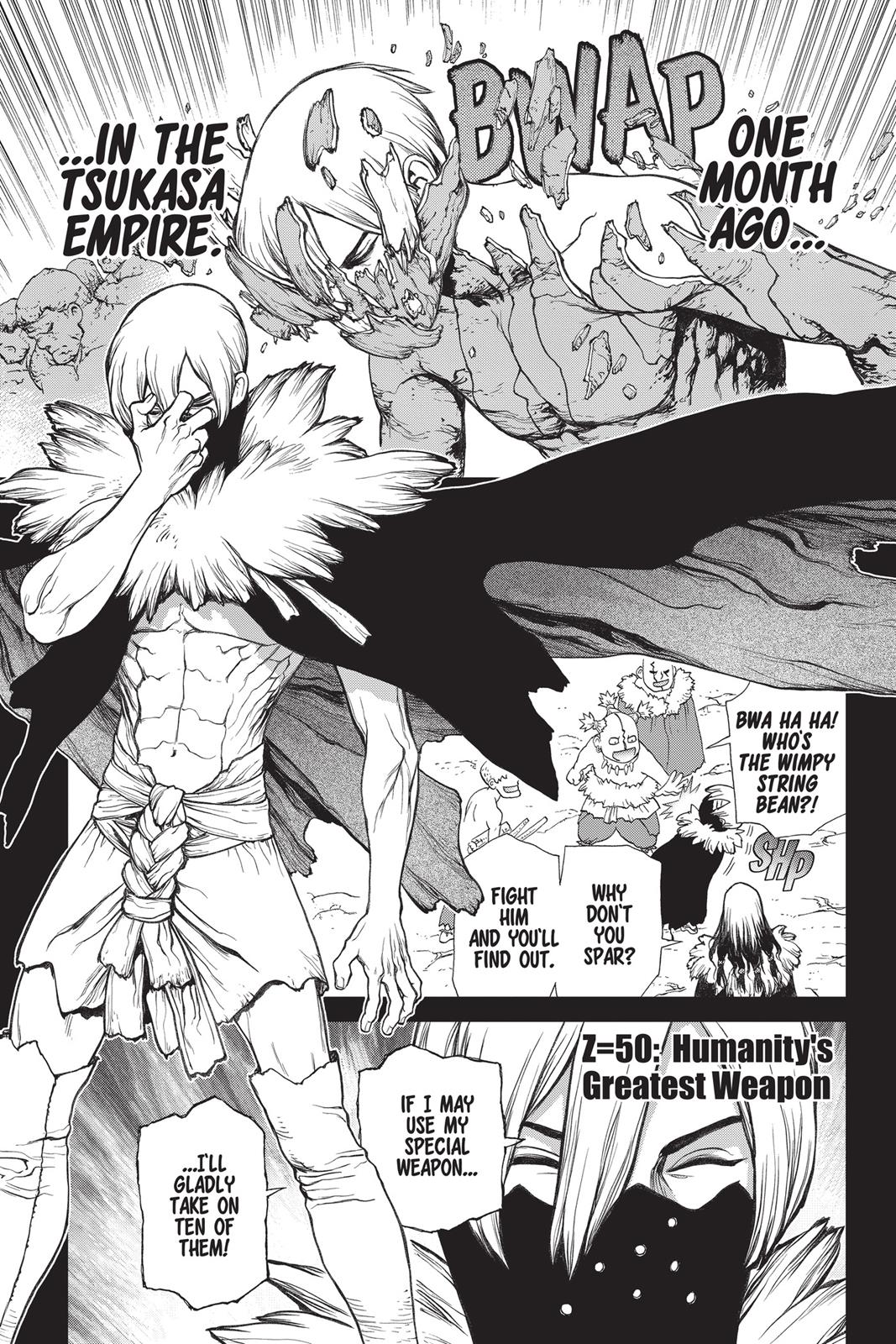 Read Dr. STONE Manga Online